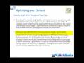 SEO Content Optimisation - SEO Fundamentals Series 3 of 9 by iWeb Media