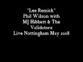 phil wilson playing live with mj hibbett and the validators, at lee rosy's tea rooms, nottinhgam. 1 may 2008. thanks to mr hibbett and validators!!!