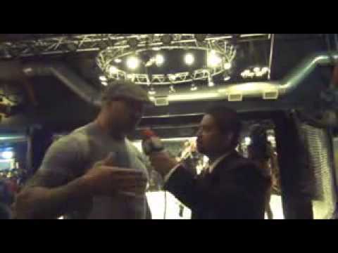 Dave Batista - WWE and MMA fighter Dave Batista interview's with Fantv Host Ricky Lagumbay at Cung Les Born To Fight.