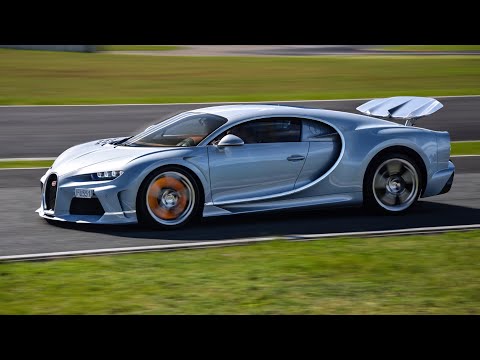 $5M Bugatti Chiron Super Sport - Sound, Driving
