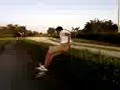 I jumped about a 4ft bush.