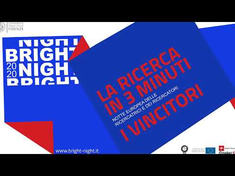 BRIGHT-NIGHT 2020 - LA RICERCA IN TRE MINUTI - I VINCITORI