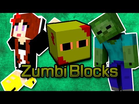 Novo no Canal! Cercada por Zumbis! - Zumbi Blocks