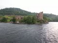 Urquhart Castle on the Loch Ness shore