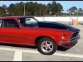69 mach 1 mustang drag race