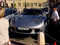 Porsche Carrera GT towed away