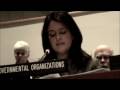 Tahirih Naylor presents the BIC's oral statement to the 47th UN Commission on Social Development. 5 Feb 2009