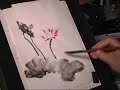 How to draw Lotus Flower sumi-e Chinese Painting #2 How to draw Lotus Flower sumi-e Chinese Painting #2