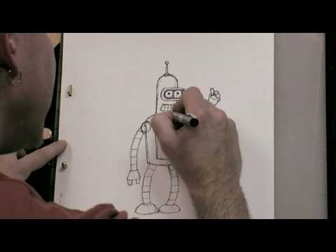HOW TO DRAW ZOIDBERG, LEELA, BENDER...