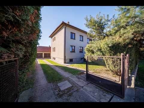 Video Prodej dvougeneračního domu 2x 6+1, s garáží, ul. K Říčanům, Praha 10 - Kolovraty