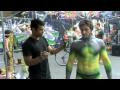 Bodypainting avec Yandel et Yoann