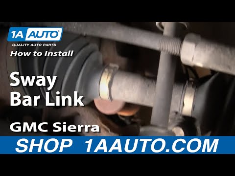 How To Install Replace Stabilizer Bar Link Chevy Silverado GMC Sierra 99-06 1AAuto.com