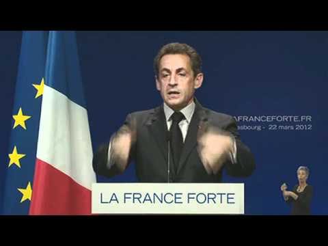 Discours de Nicolas Sarkozy