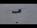 ??CH-47 ???????? aerial firefighting demonstration