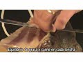 Cómo cortar un jamón ibérico