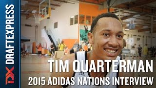 Tim Quarterman 2015 Adidas Nations Interview