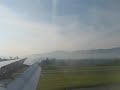 Landing at Kathmandu Airport