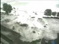 Gran ola destroza el paseo marítimo de La Coruña