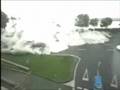 Gran ola destroza el paseo marítimo de La Coruña