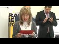 Lidija Barjaktarović,<br> studenti Nenad Dimitrijević<br> i Anđela Lutovac,<br> Novosadska TV,<br> mart 2019.