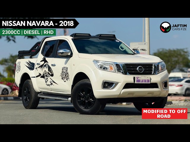 Nissan Navara SE CSF 2018 | 2.3L DIESEL | AUTOMATIC TRANSMISSION | RHD | HEAVY SPORTS BAR | ROOF MOUNTED LED LIGHTS | STE video