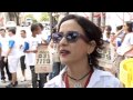 VÍDEO: Educadores e alunos realizam caminhada para o combate à violência contra criança