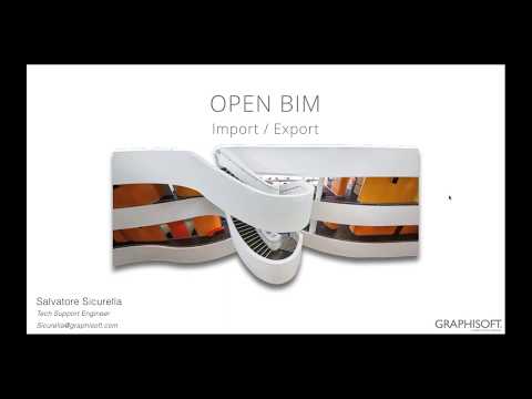 OPEN BIM - importare ed esportare i modelli BIM