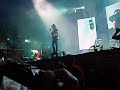 Muse play a cover of ACDC's Back in Black with a guest appearance from Nic Cester from Jet - sorry about the sound quality and the shakiness...