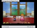 N64 Paper Mario Killing bowser at the start N64 Paper Mario Killing bowser at the start