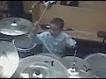 5 year old on the acoustic drums!!!!!! crazy