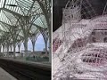 Calatrava Sculptures in Movement