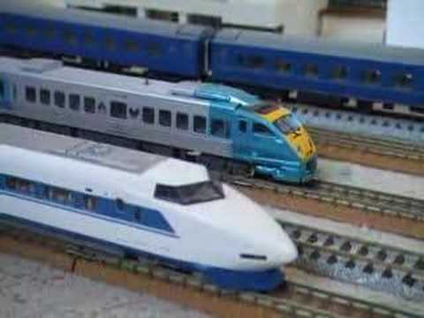 鉄道模型　JR九州ふう　787系・883系・ゆふいんの森