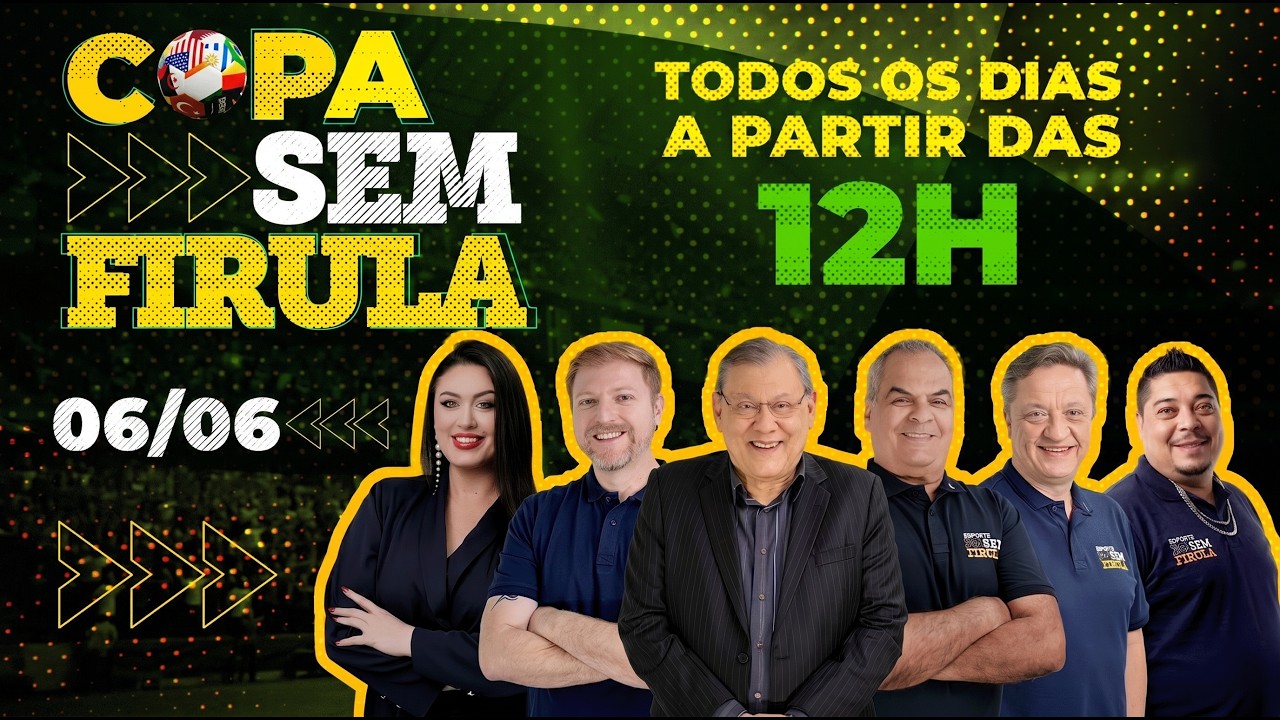 Copa Sem Firula - Edição De Sábado | 06/06/26