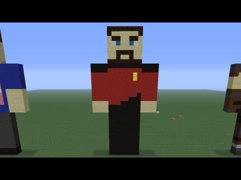 Minecraft Pixel Art: Lewis Xephos Tutorial