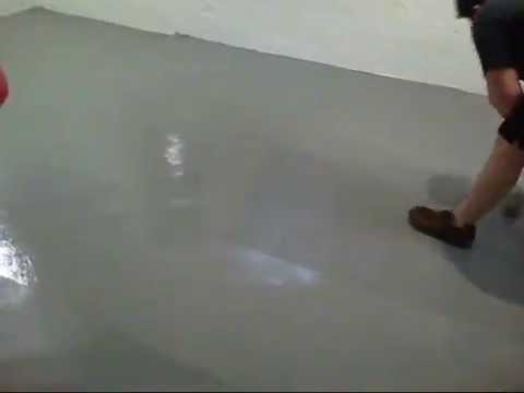 how to paint a basement floor