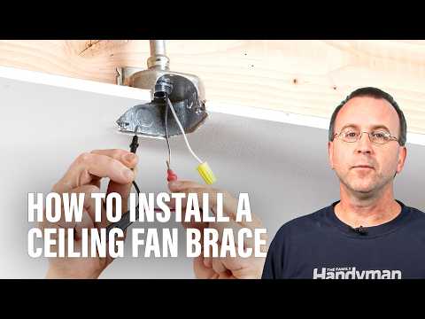 video-linktoworks-How to Install a Ceiling Fan Brace