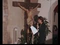 Zerfaliu (OR) 24 ottobre 2007. L'arcivescovo di Oristano, mons. Ignazio Sanna, presiede la Santa Messa per la comunità parrocchiale