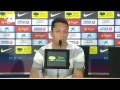 Click here to watch this video Brazilian defender Adriano interested in seeing our contract with Barcelona