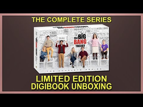 The Big Bang Theory: The Complete Series Limited Edition Blu-ray Digibook Unboxing