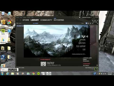 how to update skyrim ps3