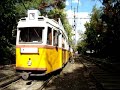 A 2007. szeptember 29-én a a MaViTE és a BKV által szervezett különmenet szerelvénye halad az erdőben az 52-es vonalon, egy szebb napokat is látott gyalogos átkelőhelynél.UV tram in Budapest, on a nostalgia travel organised by MaViTE and BKV.