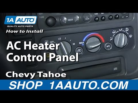 how to remove ek climate control
