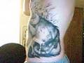 26 Hour Tattoo! (snake and skull w/ flames)