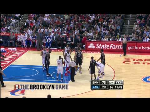 Lamar Odom & Kris Humphries Jump Ball! LA goes Crazy