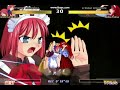 Melty Blood ReAct Final Tuned (All Character Exhibition)