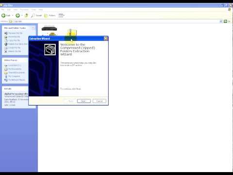how to zip a file in windows xp