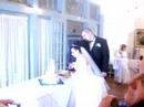 Cutting the cake
