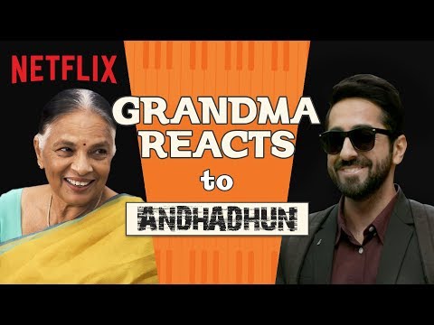 Indian Grandma Reacts to Andhadhun | Netflix