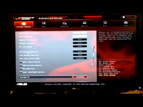how to enable amd-v in asus bios