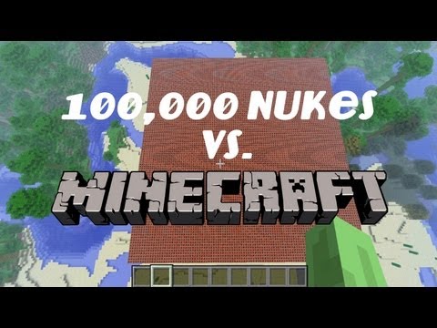 500+ Minecraft Nukes - YouTube